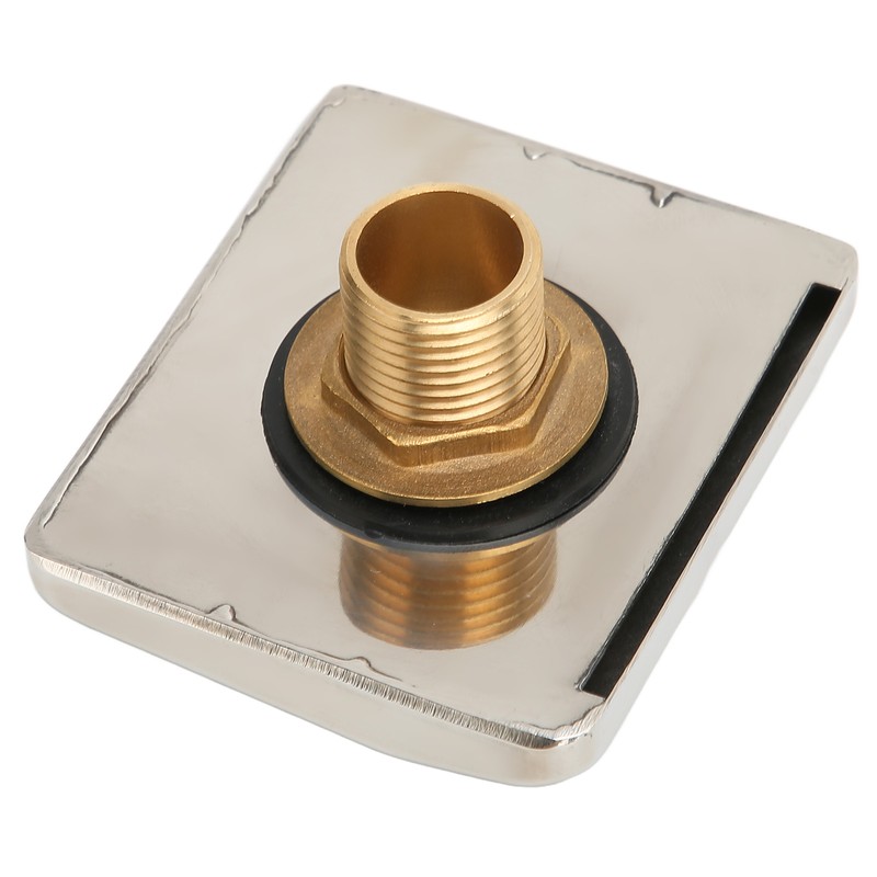 Waterfall Tub Nozzle G1/2 Male Thread Stainless Steel Wall Mounted