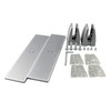 None Brand Sneeze Guard Support Clamp with Steady Freestanding Stand Base