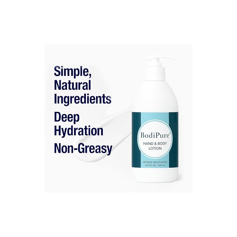 Bodipure Loci?n para Manos y Cuerpo 500 Ml (16,9 Oz)