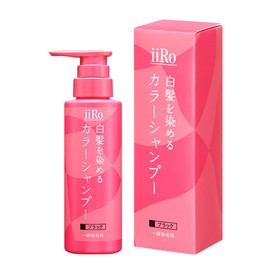 iiRo Color Shampoo for Gray Hair, Black, 6.8 fl oz (200 ml), 1 Bottle, Single Item, Gray Hair, Shampoo, Women's, Men's, Black Hair, Root