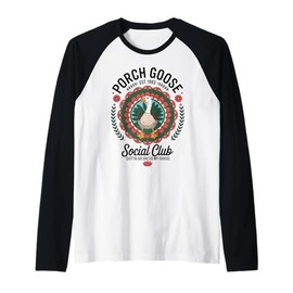 Porch Goose Social Club Gotta Go Dress My Goose Silly Goose Raglan Baseball Tee