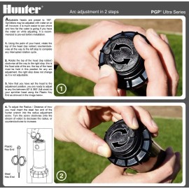 HUNTER HEAD ADJUSTMENT KEY TOOL Wrench Sprinkler Orbit K-Rain PGP Ultra I-20