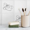 'Tap Dancing Shoes' 108mm Square Ceramic Tile (TD00023981)