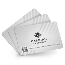 Cardian RFID Blocking Cards Set 3 – Credit Card Protector for Wallets, Passport Shield & NFC Blocking Device | Anti-Skimming Protection for Debit, ID & EMF Cards | Travel Accessories for Men and Women