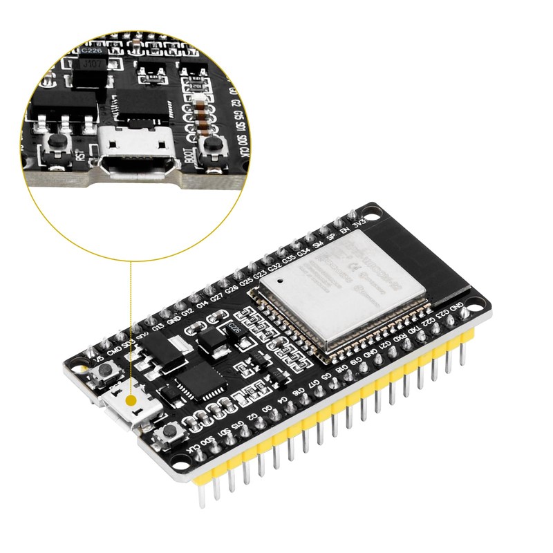 1 x 38-pin for ESP32 NodeMCU WiFi Bluetooth Module for