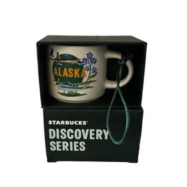 Starbucks ALASKA Discovery Series MINI Demitasse Ornament Mug - 2 Fluid Oz