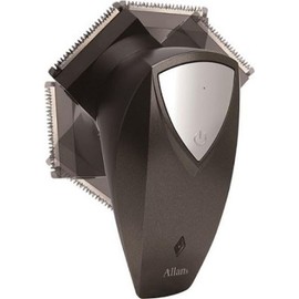 Macross MEBM-70 Compact Self Hair Cutter, 360° Haircut, Black, Approx. W 2.4 x D 2.4 x H 4.3 inches (6 x 6 x 11 cm)