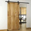 YANGHX Barn Door Handle Heavy Duty 30CM Pull and Flush