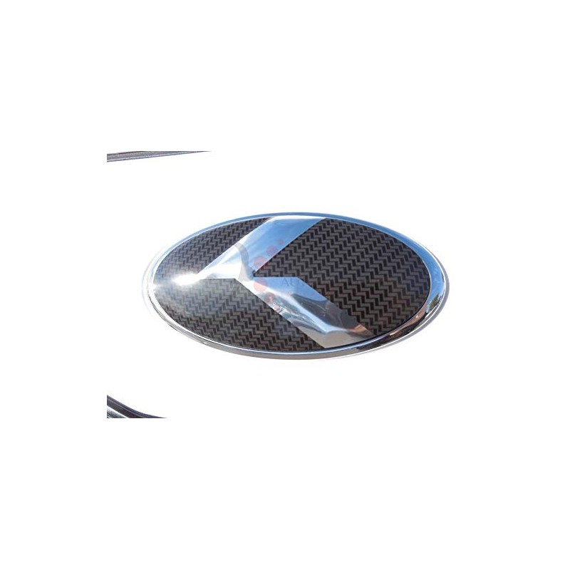Metal Skin K Emblem Badge Overlay for KIA K5 2021+