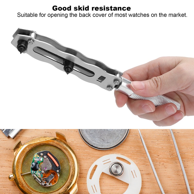Watch Back Case Opener Set Non Slip Alloy Steel Watch