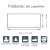 L LIKED 6 Rolls 99012 S0722400 36 x 89 mm