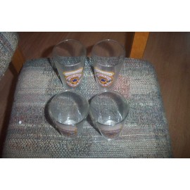 Newcastle BRAND NEW Newcastle Brown Ale Beer The One and Only Glass - Set Of 4 Glasses