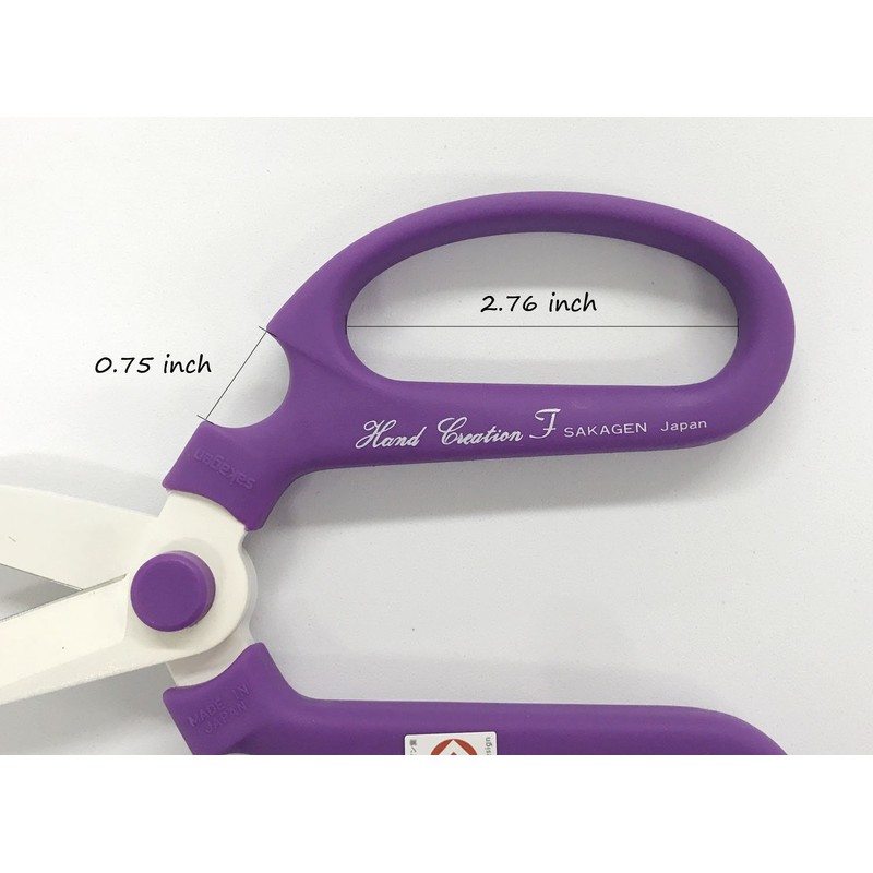 Flower Scissors Hand Creation F-170 limited color Royal Purple