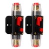 12‑24V Inline Circuit Breaker with Manual Reset Fuse Holder Battery