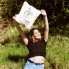Hello-Bags Canvas Shopping Bag Exterior: 100% Cotton Includes Zip, Lining