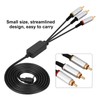 QANYEGN 1.5M Component ABS TV Lead Cord, Audio Video Cable,