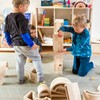 Xylolin Over-Sized Hollow Wooden Block Set for Kids, Natural 29