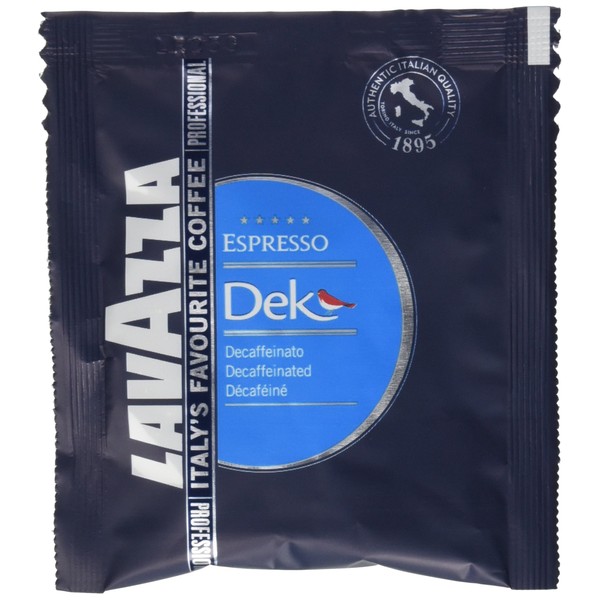 40 Lavazza Dek Decaf Espresso Pods in Bulk Packaging