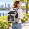 Expandable Pet Carrier Backpack for Cats & Small Dogs –