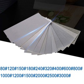 600 Grit Diamond Lapping Plate for Sharpening Stones, Coarse Flattening Tool with Thin Square Plate, Fix & Re-Level Any Whetstone, 80-3000 Grit Diamond Sharpening Stones