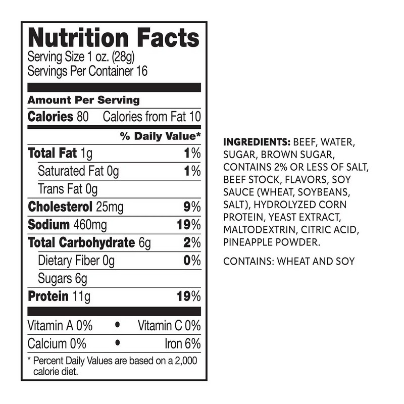 Jack Link's Original Beef Jerky, 16 oz.