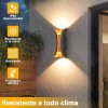 CL Lampara Led De Pared Para Interior Exterior De 6w