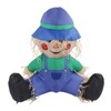Inflatable Boy Decoration Built in LED Light Waterproof Harvest Scarecrow