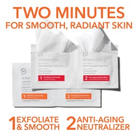 Dr. Dennis Gross Peel Vault Kit – 30 Alpha Beta® Extra Strength Daily Peels + 60 Universal Daily Peels | 90 Total Treatments for Radiant, Smooth, Youthful Skin | Limited Edition