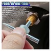 SKERJOVL 4-Way Valve Core Tool, 4-in-1 Car Tire Valve Stem