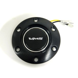 VMS RACING BLACK STEERING WHEEL RING & HORN BUTTON BK D