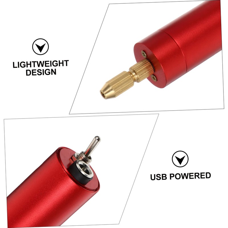 Operitacx 1set Electric Engraving Pen Kit Tool for Compact Design