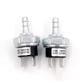 Tolxh Pack of 2#AB-9063290#AB9063290 Air Compressor Pressure ON OFF Fits D55146, D55168, D55167, D55146-CA, D55168-CA Replacement Part New For DeWalt