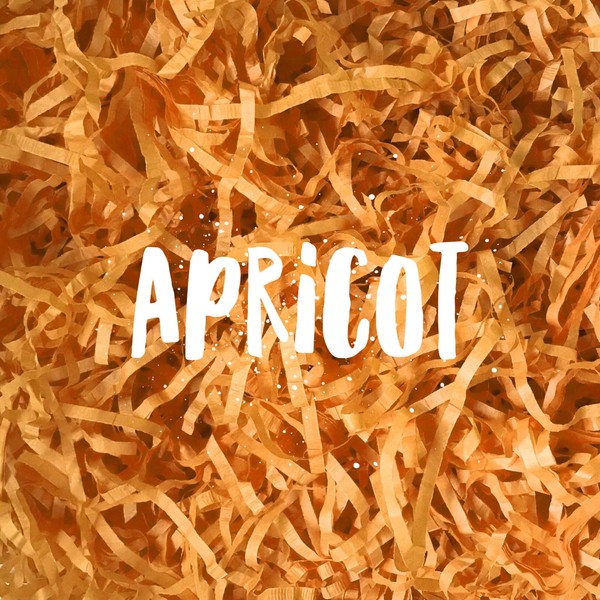 Apricot Shredded Tissue Paper Shred Hamper Gift Box Basket Filler