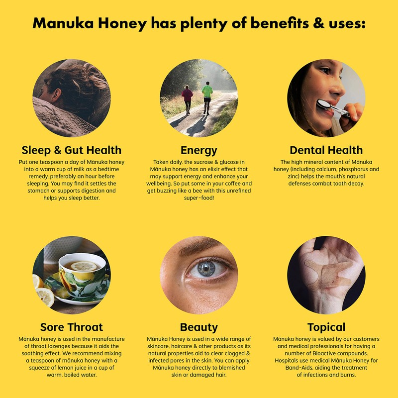 Yobees Honey's MGO 826 Certified Pure New Zealand Manuka Honey