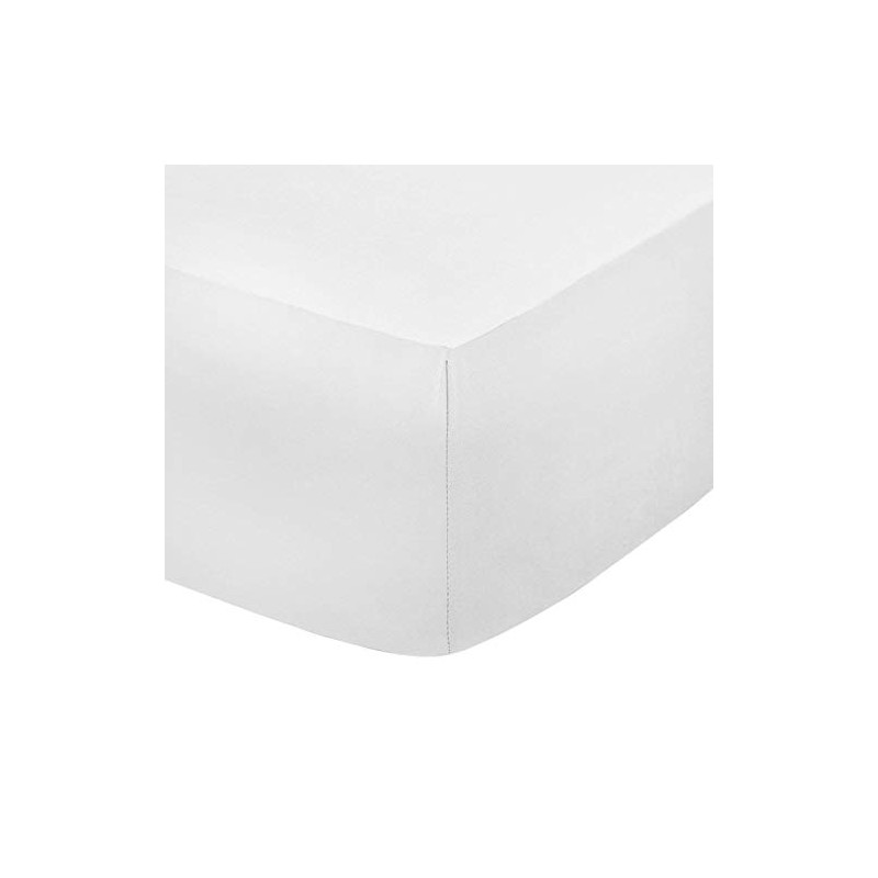 In Dreams White Euro king Fitted Sheet 160cm x 200cm