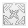100pcs UHF RFID Labels 860‑960MHz Electronic Indentification Tag for Warehouse