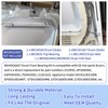 WE49X20697 Dryer Bearing Kit Compatible with GE Dryer Fix Noise