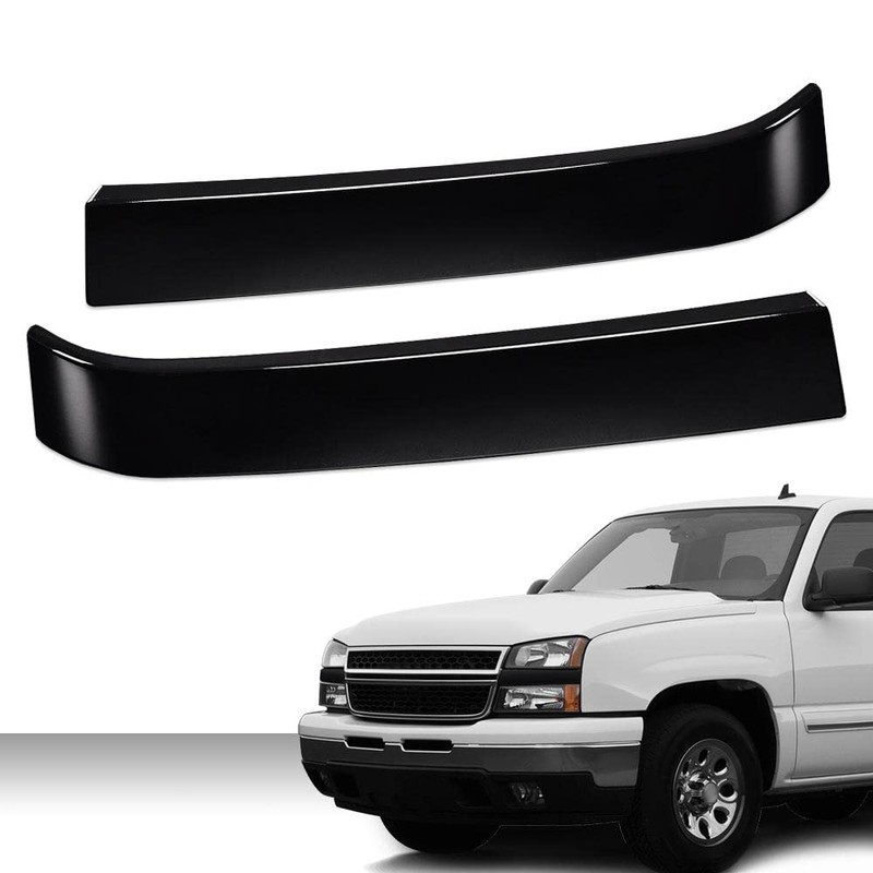 PIT66 Grille Trims Set, Compatible with 2003-2007 Chevy Silverado, LH