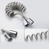 IWOMA Spring Shower Hose Replacement Flexible Telescopic Shower Hose Bathroom