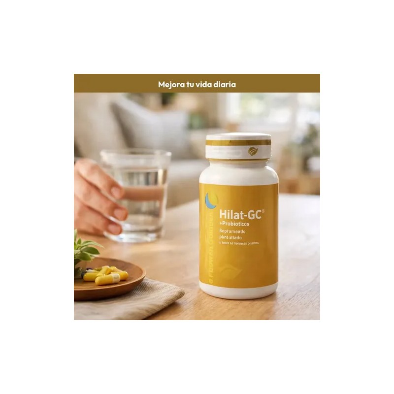 Power Golden Suplemento Herbal Cápsulas Hilat
