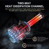 IRONWALLS 6-sides 9005 HB3 LED Headlight Bulbs Kit High Beam