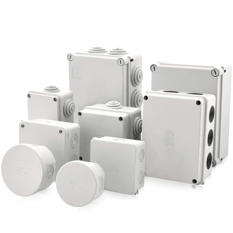 Industry Box Enclosure 190x140x70 mm, Junction Box, Utility JS7400