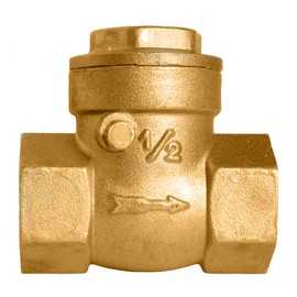 1/2" Brass Swing Check Valve - 200WOG