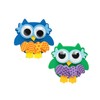 Fun Express Patterned Owl Magnet Craft Kit - Makes 12