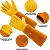 Wuiil Acdyion - Guantes de jardinería para mujeres/hombres, rosa pruning