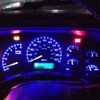 Partsam 10PCS Blue T4.7 Instrument Panel LED Light Gauge Cluster