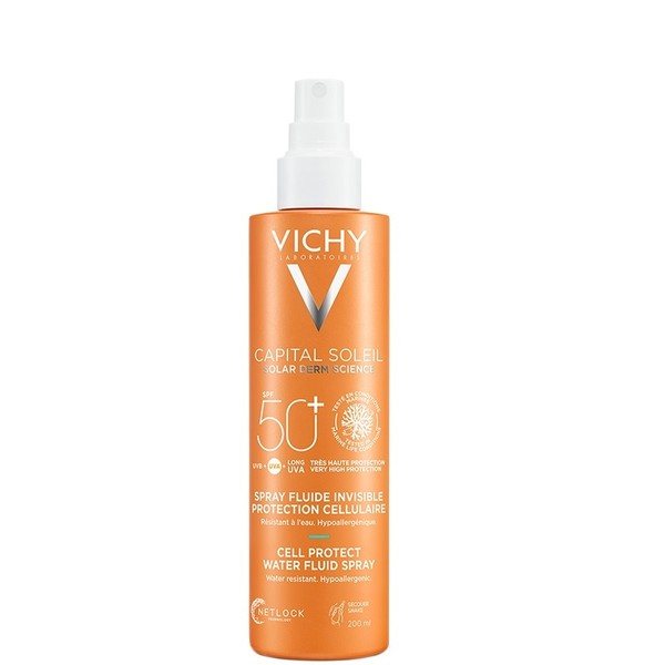 Vichy Capital Soleil Cell Protect Water Fluid Spray SPF50+, 200ml