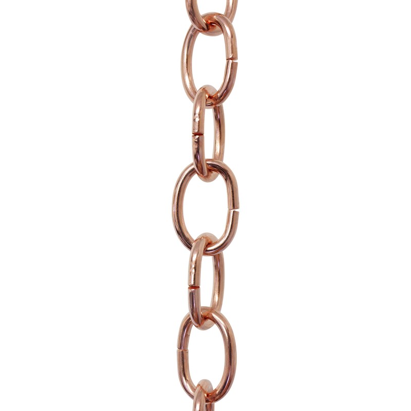 RCH Hardware CH-S56-11S-CO Steel Chandelier Chain 9 Gauge, Copper (1