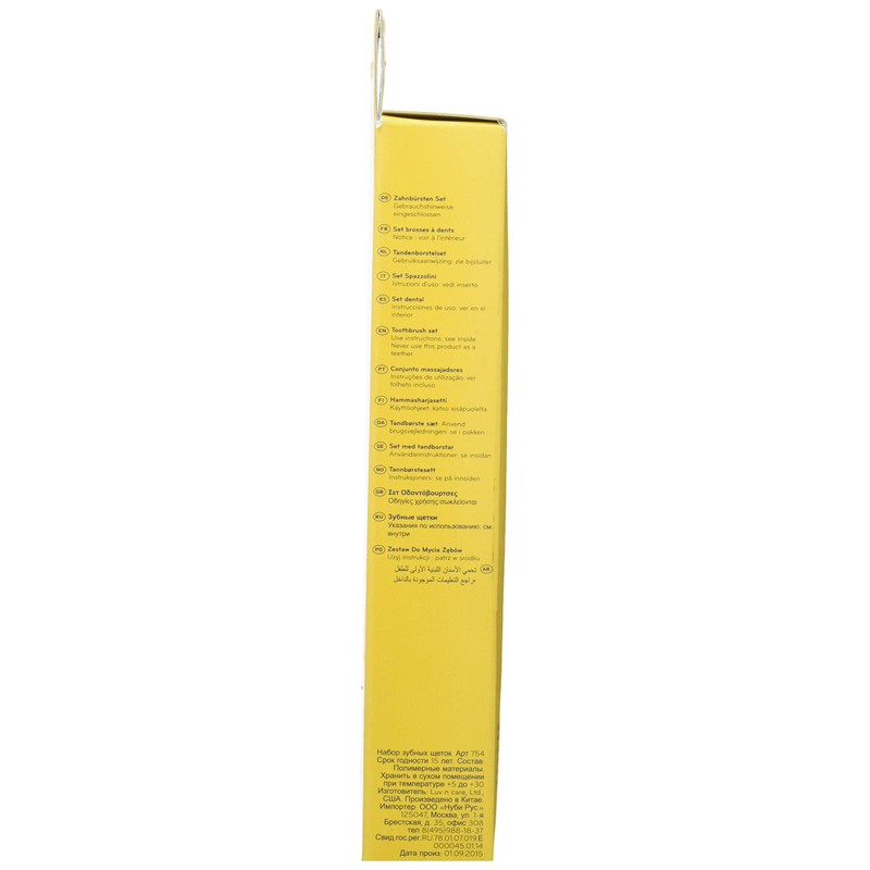 Nuby ID754BLUE Zahnputztrainer-Set, blau