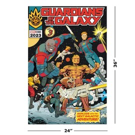 Guardians Of The Galaxy Volume 3 - Comic Poster (Comic Cover) (Size: 24" x 36")